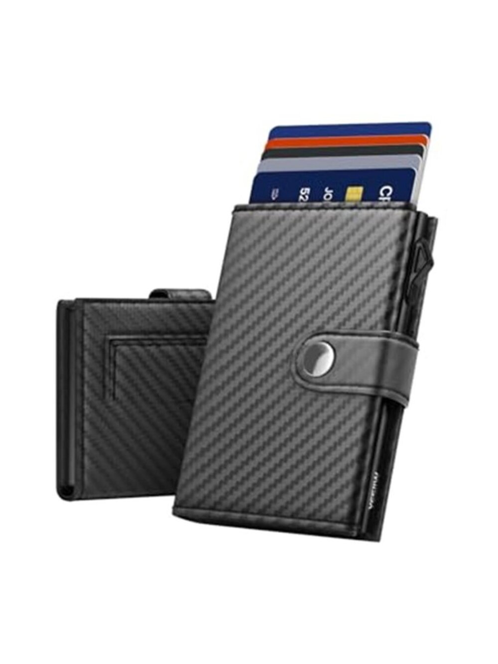 YESIIW Credit Card Holders Wallets for Men RFID Blocking Leather Minimalist